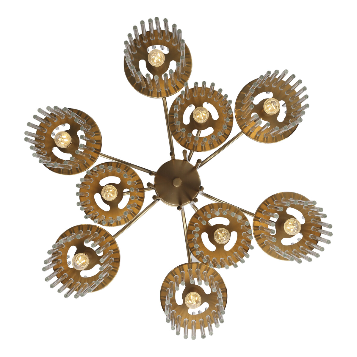 SL6145.303.09 Светильник подвесной ST-Luce латунь/прозрачный E14 9*40W TASSE — изображение 5