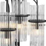 SL6145.403.09 Светильник подвесной ST-Luce черный/прозрачный E14 9*40W TASSE — изображение 3