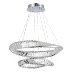 SL6204.101.02 Светильник подвесной ST-Luce Хром/Прозрачный LED 1*52W 4000K RITORTO — изображение 2