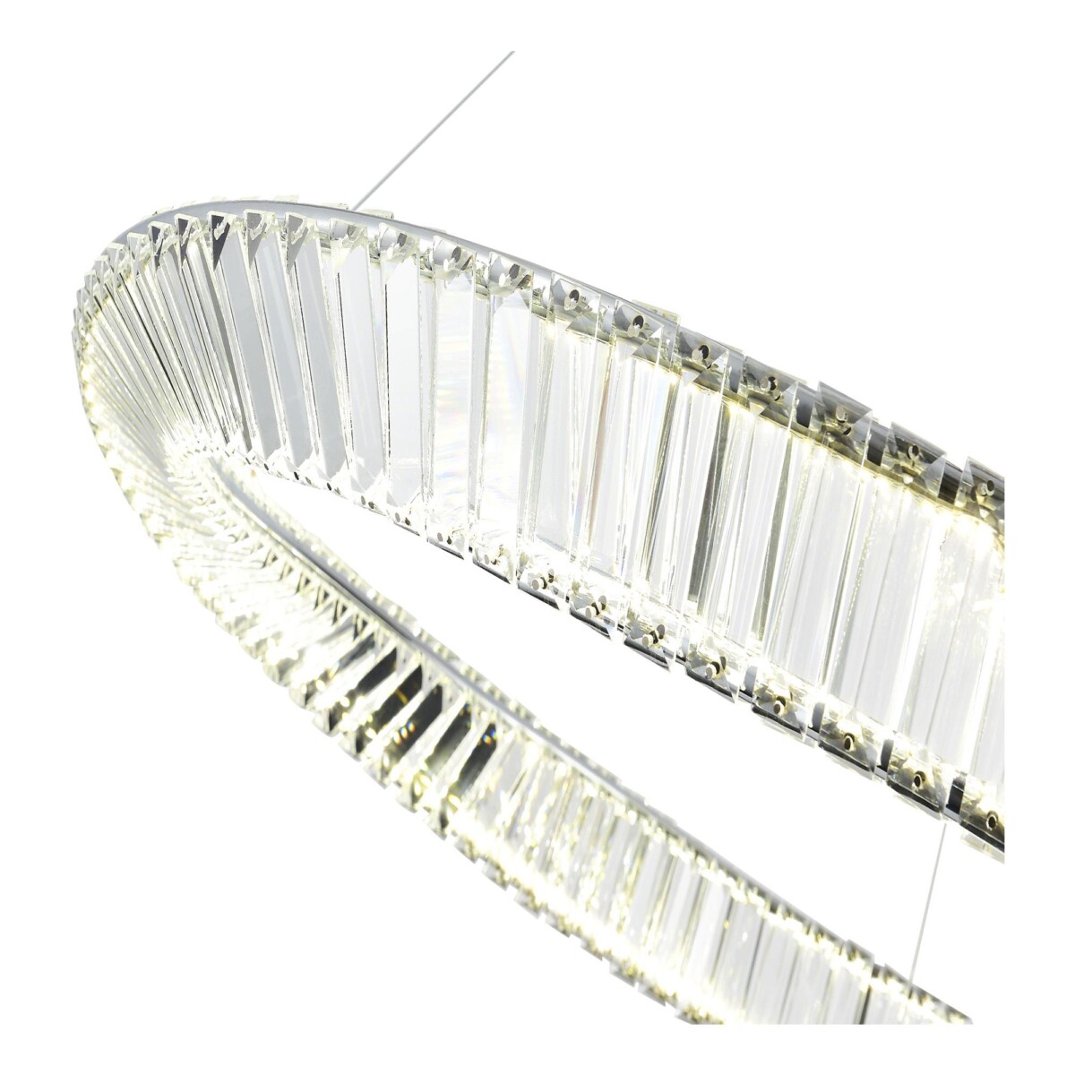 SL6204.121.01 Светильник подвесной ST-Luce Хром/Прозрачный LED 1*58W 4000K RITORTO — изображение 3