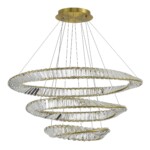 SL6204.301.03 Светильник подвесной ST-Luce Латунь/Прозрачный LED 1*97W 4000K RITORTO — изображение 2