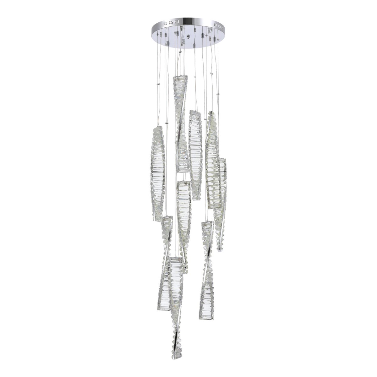 SL6205.103.09 Светильник подвесной ST-Luce Хром/Прозрачный LED 1*99W 4000K ELICA — изображение 2