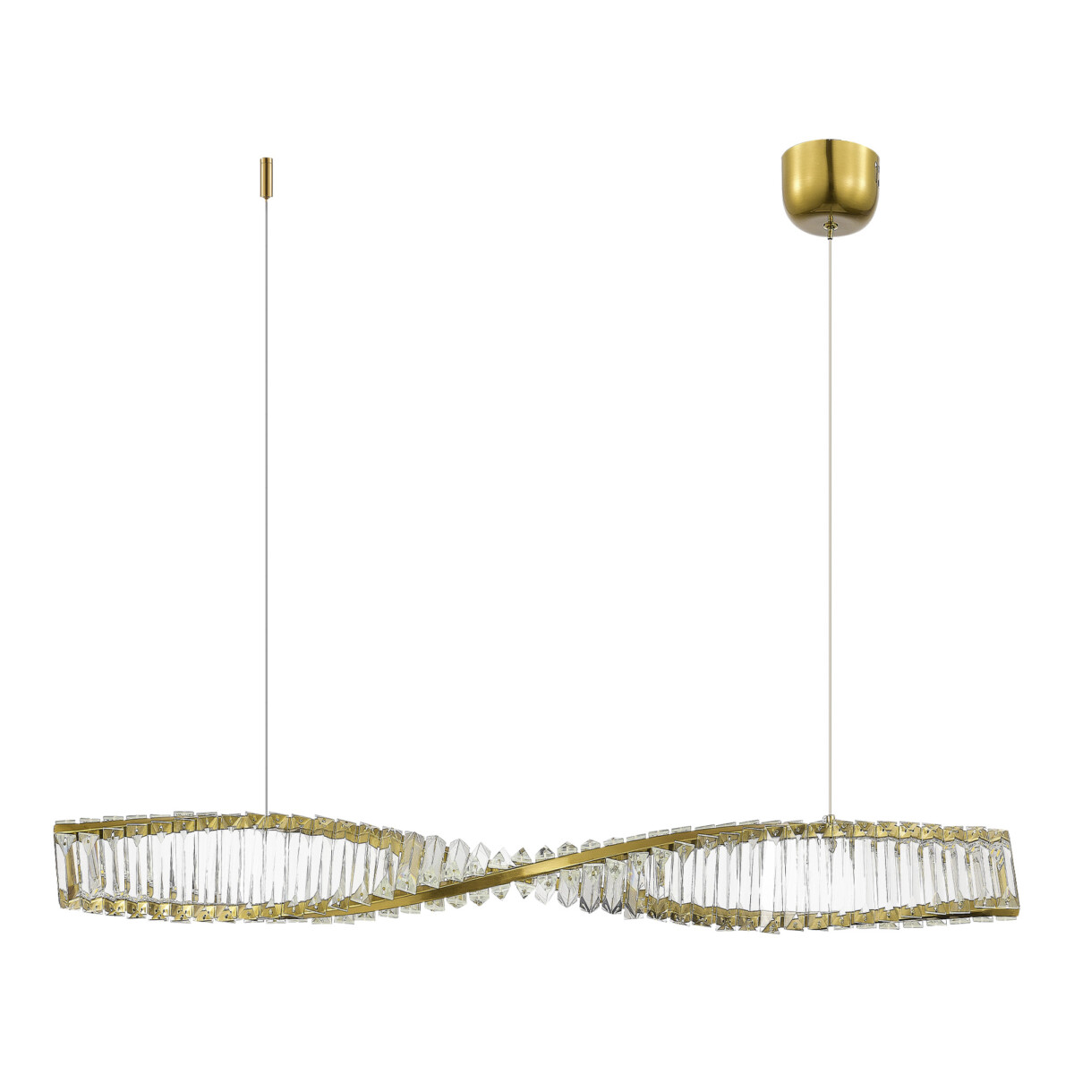 SL6205.313.01 Светильник подвесной ST-Luce Латунь/Прозрачный LED 1*21W 4000K ELICA — изображение 2