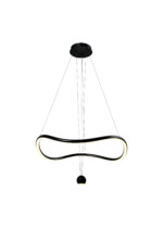 SL6209.403.40 Светильник подвесной ST-Luce Черный/Черный, Белый LED 1*40W 3000K ORIONE