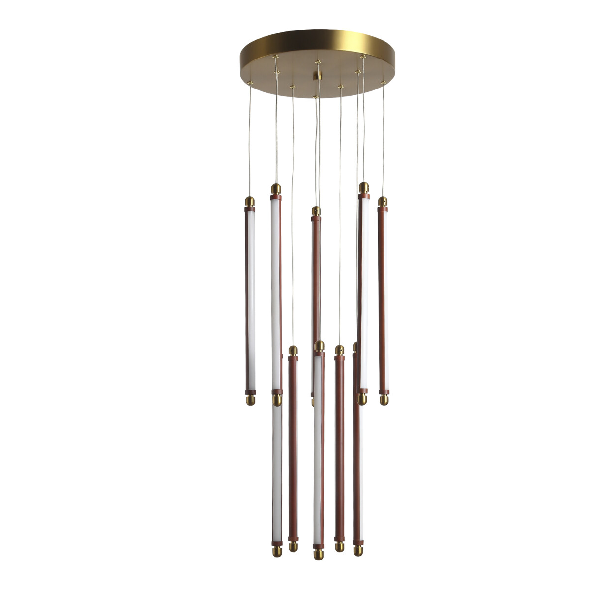 Уценка SL6225.303.10 Светильник подвесной ST-Luce Латунь/Терракотовый, Белый LED 10*6,5W 3000K BRICK — изображение 2