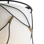 SL6228.403.01 Светильник подвесной ST-Luce Черный/Бежевый E27 1*60W ROOT — изображение 5