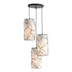 SL6228.403.03 Светильник подвесной ST-Luce Черный/Бежевый E27 3*60W ROOT — изображение 3