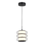 SL6239.403.03 Светильник подвесной ST-Luce черный/прозрачный LED 1*16W 3000K FRITTELA