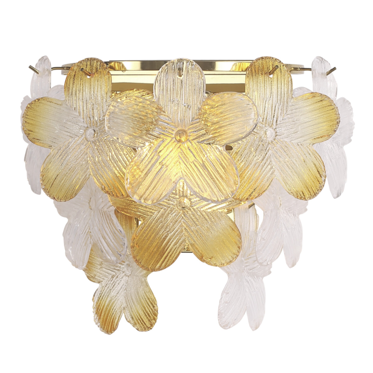 SL6240.201.02 Светильник настенный ST-Luce золотистый/Прозрачный, янтарный E14 2*60W TENDER — изображение 1