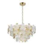 SL6240.203.12 Светильник подвесной ST-Luce золотистый/Прозрачный, янтарный E14 12*60W TENDER — изображение 2