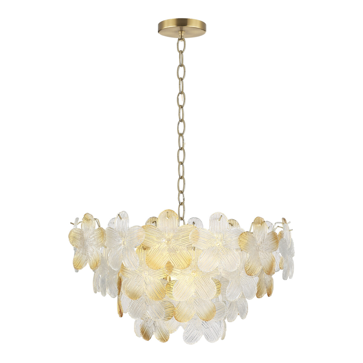 SL6240.203.12 Светильник подвесной ST-Luce золотистый/Прозрачный, янтарный E14 12*60W TENDER — изображение 3