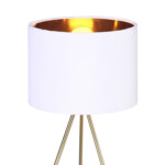 SL6242.504.01 Прикроватная лампа ST-Luce Золотистый/Белый E27 1*40W FUEGO
