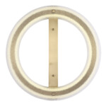 SL6245.212.01 Светильник потолочный ST-Luce золотистый/Прозрачный LED 1*40W 4000K FAGY