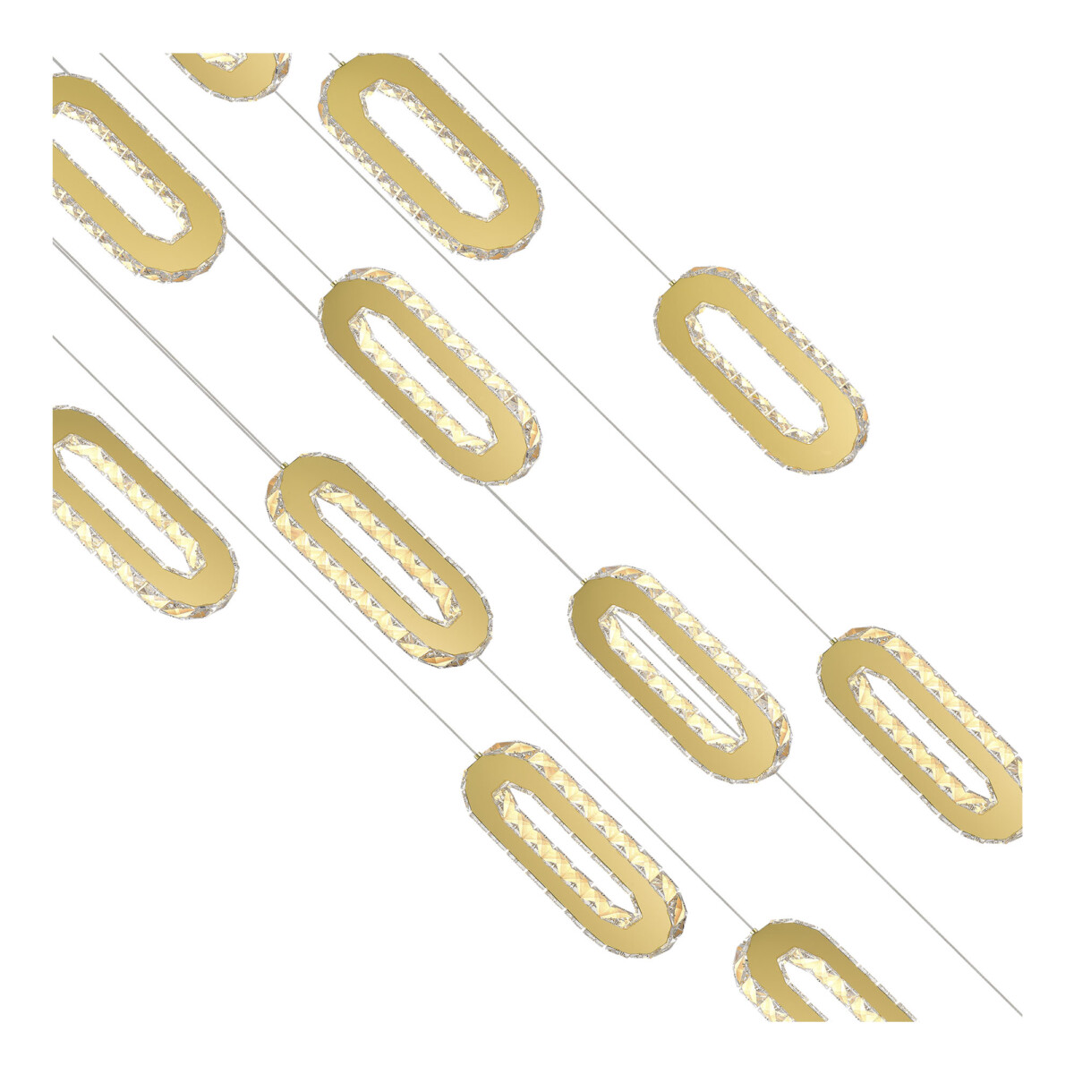 SL6506.203.12 Светильник подвесной ST-Luce Золотистый/Золотистый, Прозрачный LED 12*9W 3000K ALLUNGO — изображение 3