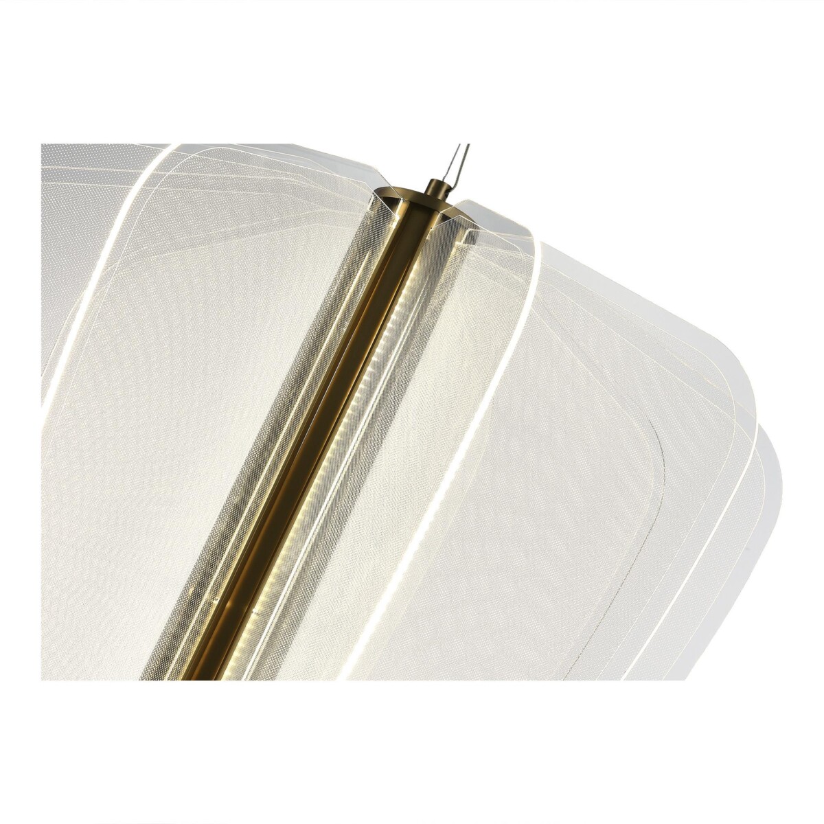 SL6509.213.01 Светильник подвесной ST-Luce Золотистый/Прозрачный LED 1*75W 4000K FESALE — изображение 4