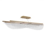 SL6509.223.01 Светильник подвесной ST-Luce Золотистый/Прозрачный LED 1*60W 4000K FESALE — изображение 2