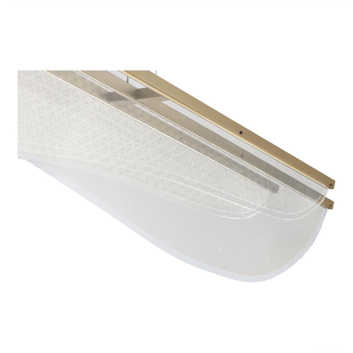 SL6509.223.01 Светильник подвесной ST-Luce Золотистый/Прозрачный LED 1*60W 4000K FESALE — изображение 4