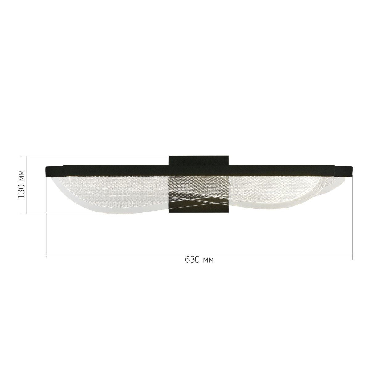 SL6509.401.01 Светильник настенный ST-Luce Черный/Прозрачный LED 1*18W 4000K FESALE — изображение 3