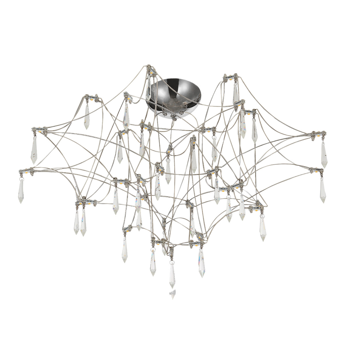 SL6601.102.78 Светильник потолочный ST-Luce Хром/Прозрачный LED 78*0,35W 3000K GRAVETTA — изображение 2