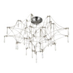 SL6601.102.78 Светильник потолочный ST-Luce Хром/Прозрачный LED 78*0,35W 3000K GRAVETTA — изображение 2