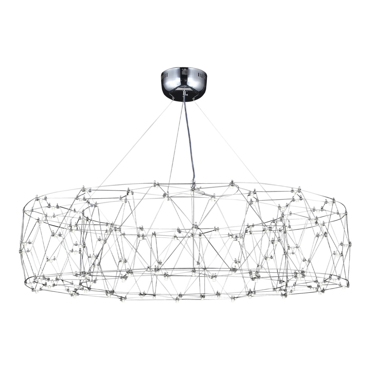 SL6602.103.72 Светильник подвесной ST-Luce Хром/Прозрачный LED 1*72W 4000K GRAVETTA — изображение 1