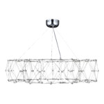 SL6602.103.72 Светильник подвесной ST-Luce Хром/Прозрачный LED 1*72W 4000K GRAVETTA — изображение 2