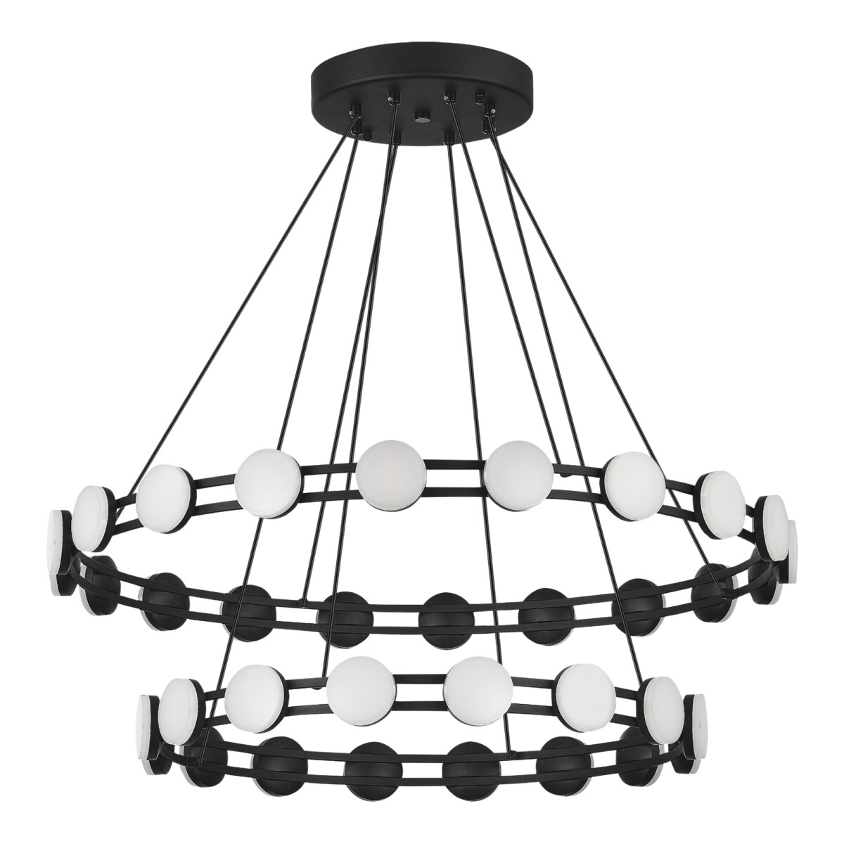 SL6610.403.36 Светильник подвесной ST-Luce черный/белый LED 1*70W 4000K MONRO — изображение 2