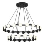 SL6610.403.36 Светильник подвесной ST-Luce черный/белый LED 1*70W 4000K MONRO — изображение 3