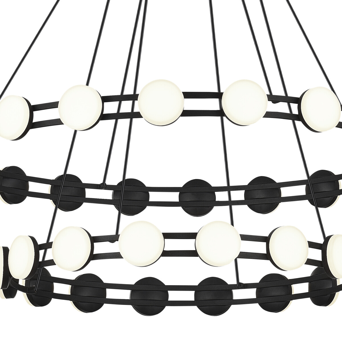 SL6610.403.36 Светильник подвесной ST-Luce черный/белый LED 1*70W 4000K MONRO — изображение 4