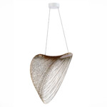 SL6900.503.24 Светильник подвесной ST-Luce Белый/Древесный LED 1*24W 4000K FOSSIL — изображение 2