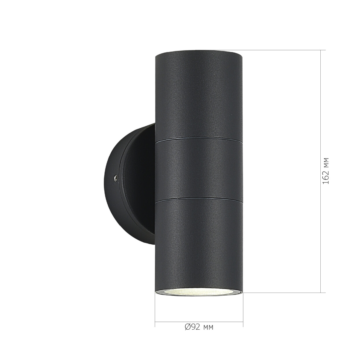 SL9008.701.02 Светильник уличный настенный ST-Luce серый/белый GU10 2*50W TUBO — изображение 5