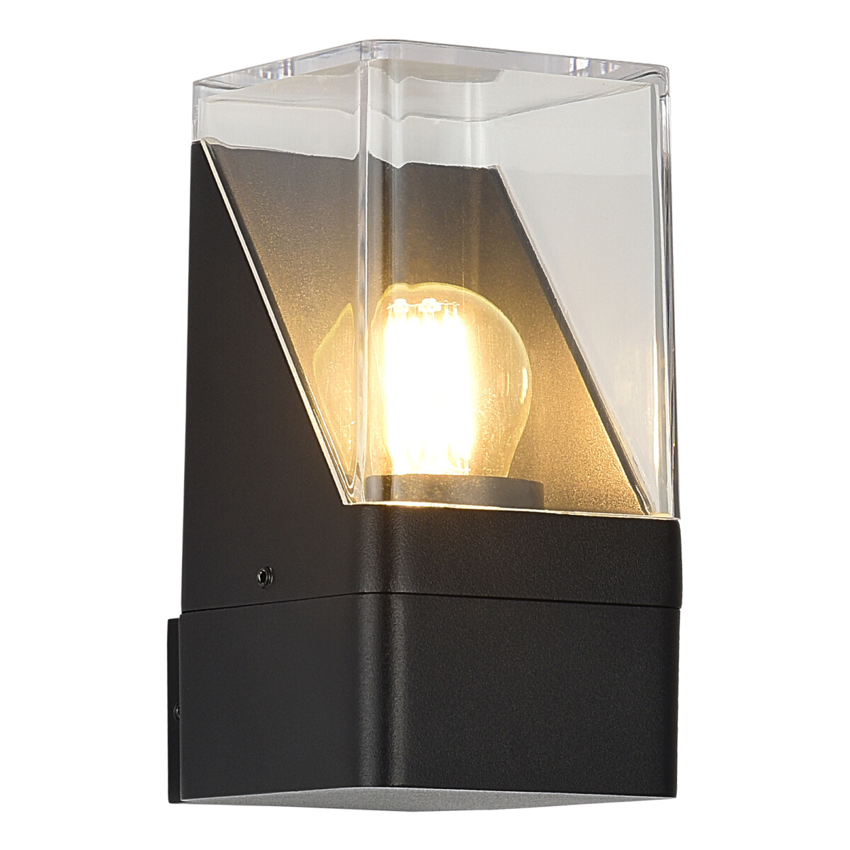 в наличии SL9016.401.01 Светильник уличный настенный ST-Luce черный/черный E27 1*15W SLIDE - купить в интернет-магазине Светильники Торг