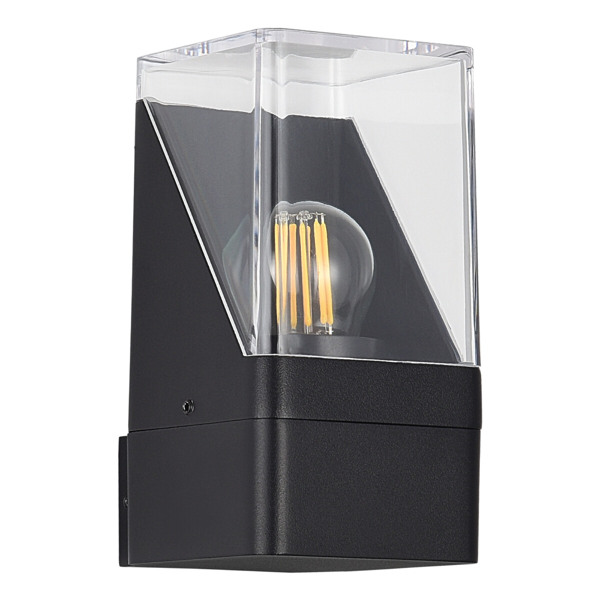 в наличии SL9016.401.01 Светильник уличный настенный ST-Luce черный/черный E27 1*15W SLIDE - купить в интернет-магазине Светильники Торг