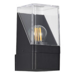 в наличии SL9016.401.01 Светильник уличный настенный ST-Luce черный/черный E27 1*15W SLIDE - купить в интернет-магазине Светильники Торг