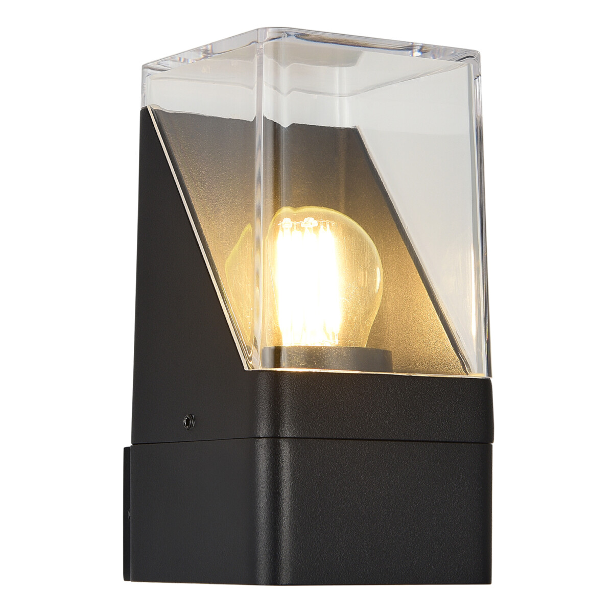 в наличии SL9016.401.01 Светильник уличный настенный ST-Luce черный/черный E27 1*15W SLIDE - купить в интернет-магазине Светильники Торг