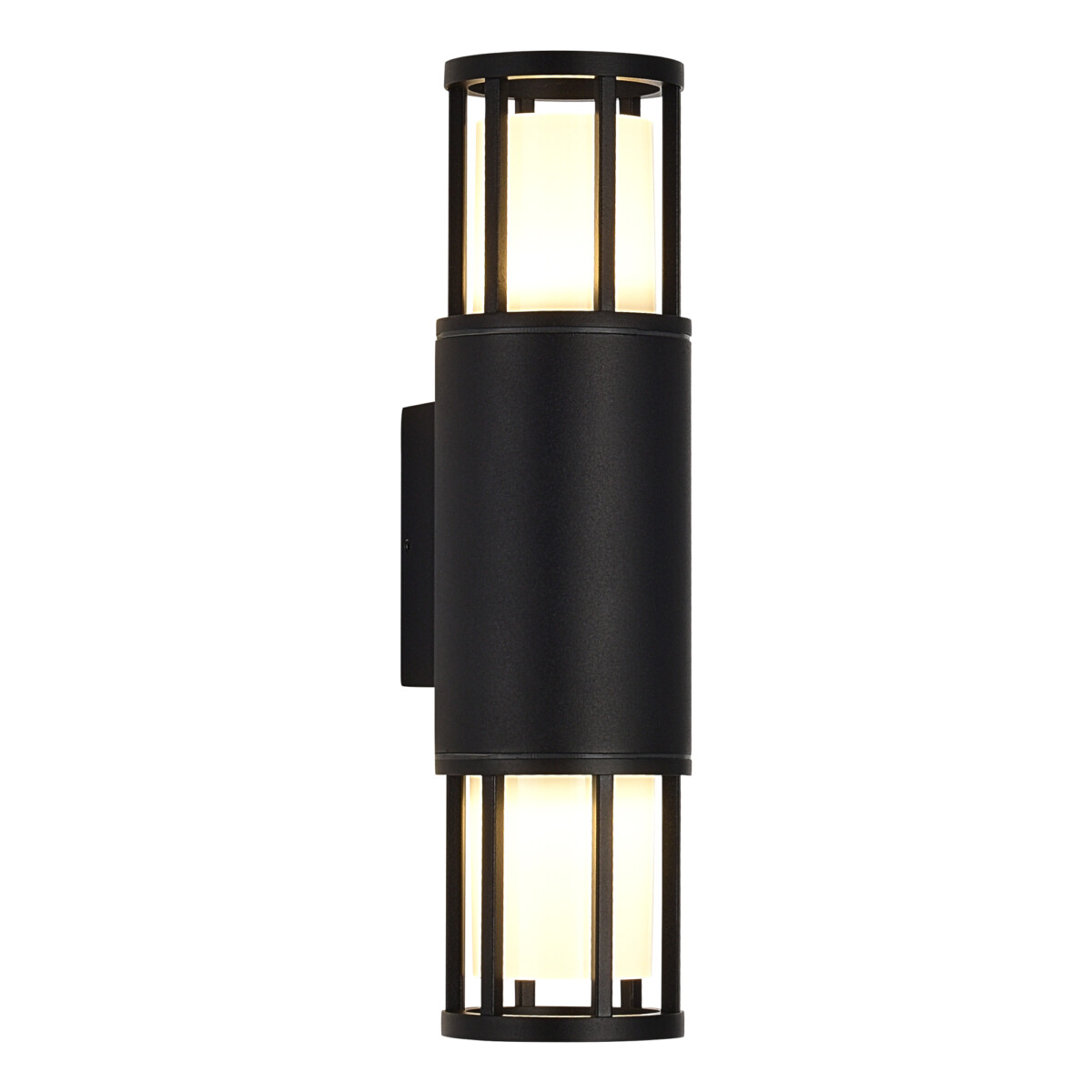 SL9017.401.02_01W SL9017.401.02 Светильник уличный настенный ST-Luce черный/черный GU10 2*15W MESA — изображение 1