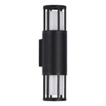 SL9017.401.02 Светильник уличный настенный ST-Luce черный/черный GU10 2*15W MESA — изображение 2