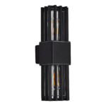 SL9018.401.02 Светильник уличный настенный ST-Luce черный/черный E27 2*15W IRUM — изображение 2