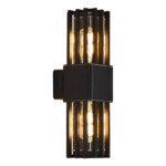 SL9018.401.02 Светильник уличный настенный ST-Luce черный/черный E27 2*15W IRUM — изображение 3