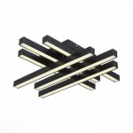 SL933.402.06 Люстра потолочная ST-Luce Черный/Белый,Черный LED 1*36W 3000K/4000K/6000K SAMENTO — изображение 3