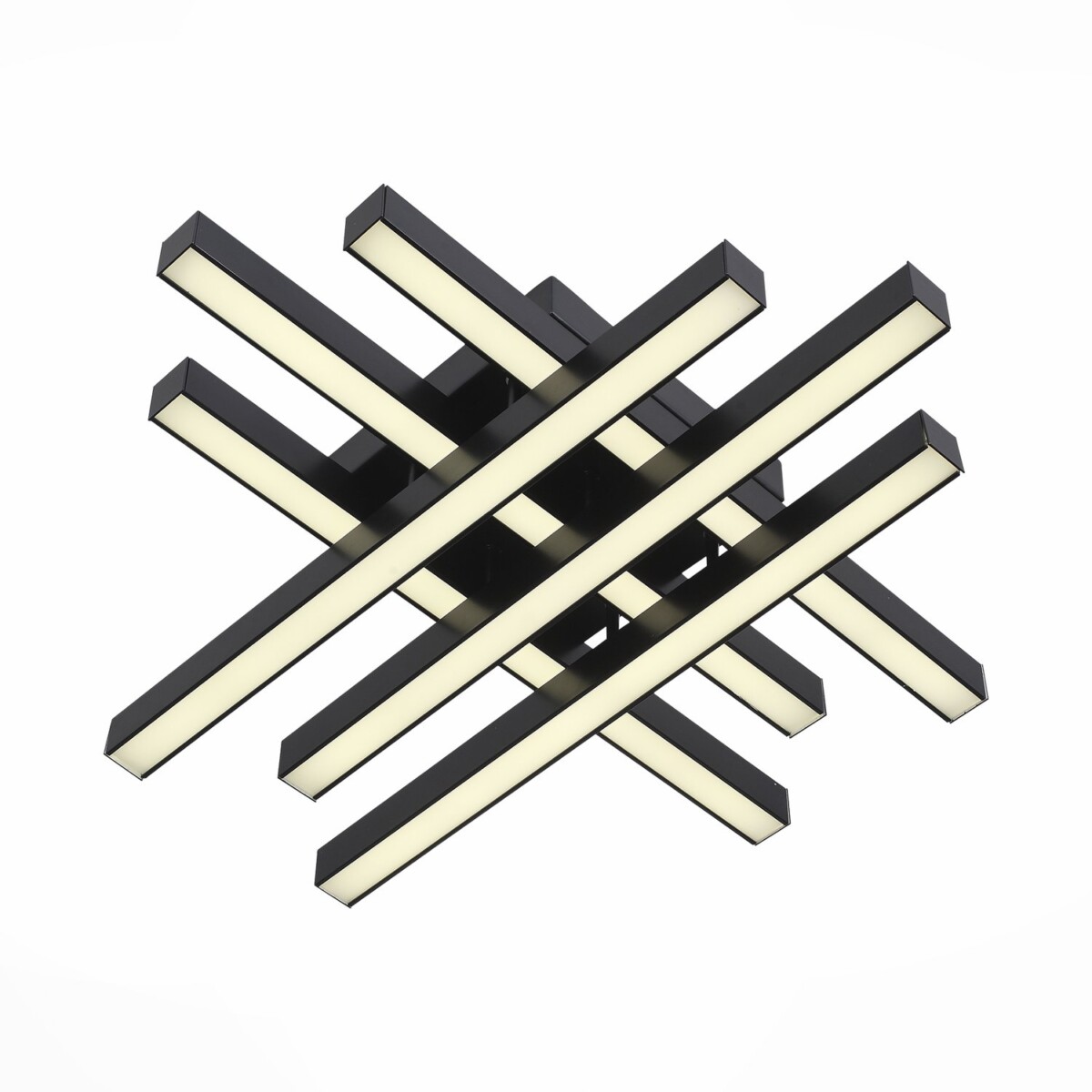 SL933.402.06 Люстра потолочная ST-Luce Черный/Белый,Черный LED 1*36W 3000K/4000K/6000K SAMENTO — изображение 5