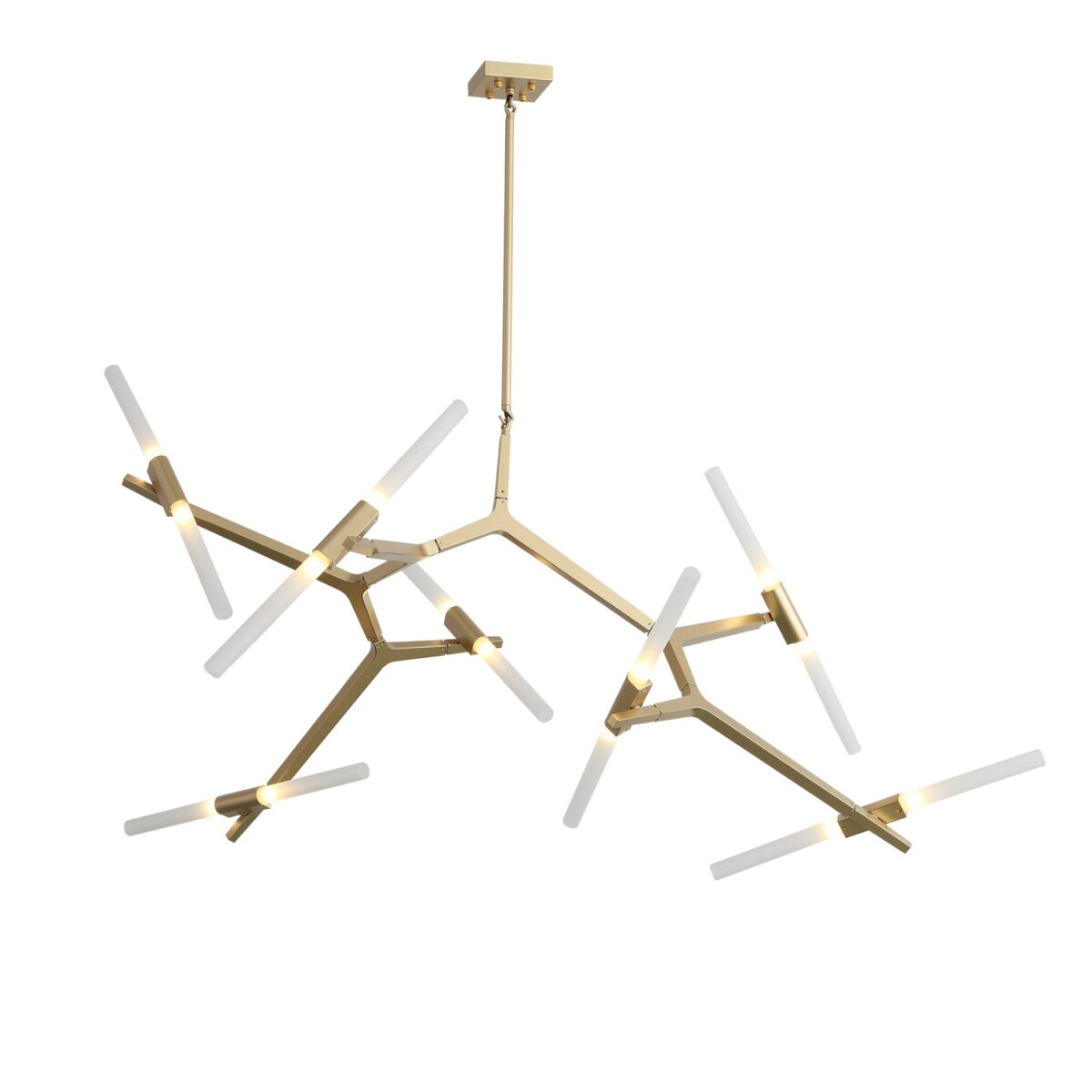 SL947.202.14 Люстра потолочная ST-Luce Золотистый/Белый G9 14*5W LACONICITA — изображение 2