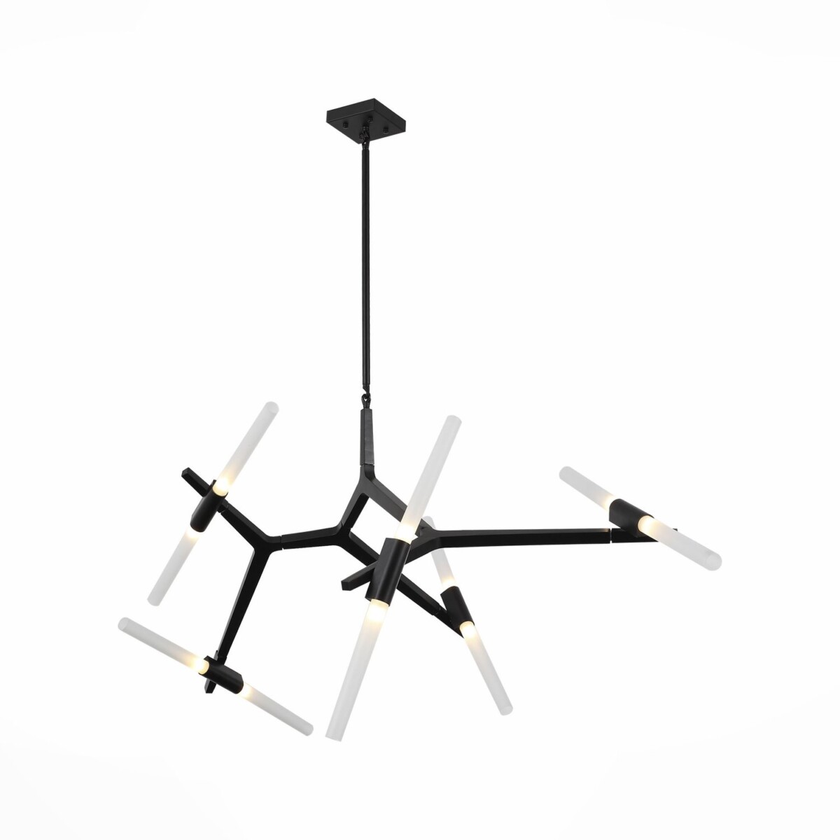 SL947.402.10 Люстра потолочная ST-Luce Черный/Белый G9 10*5W LACONICITA — изображение 1