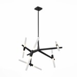 SL947.402.10 Люстра потолочная ST-Luce Черный/Белый G9 10*5W LACONICITA — изображение 2