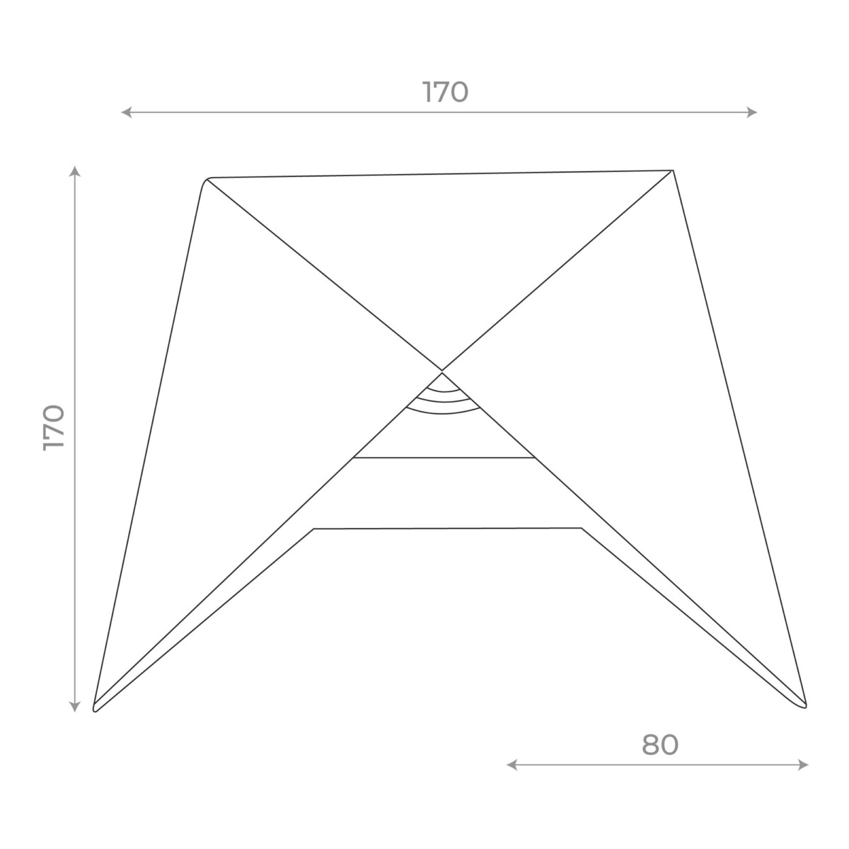 SL9503.501.01 Светильник уличный настенный ST-Luce Белый LED 1*7W 4000K CANNETO — изображение 2