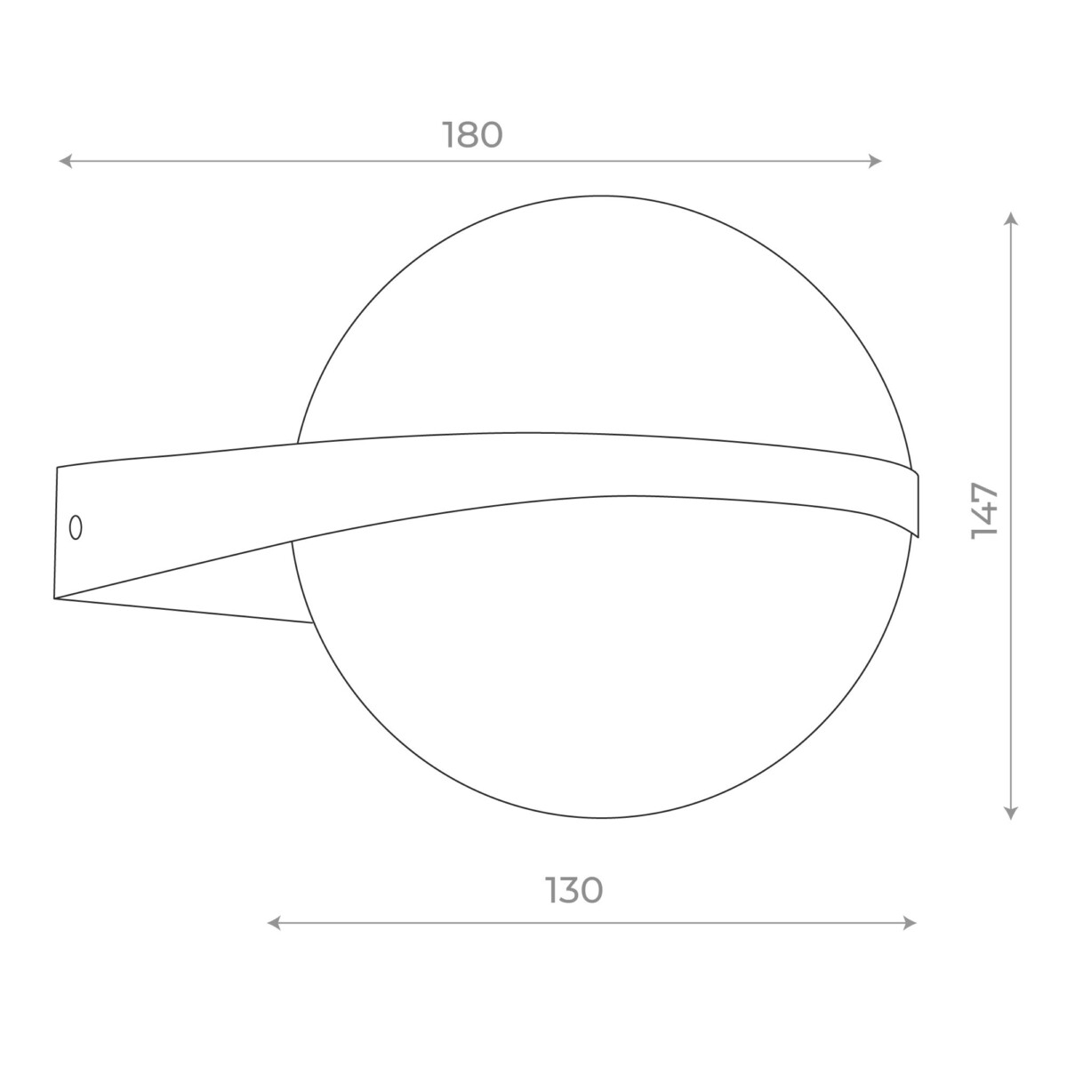 SL9510.401.01 Светильник уличный настенный ST-Luce Черный/Белый LED 2*6W 4000K CELESTE — изображение 3