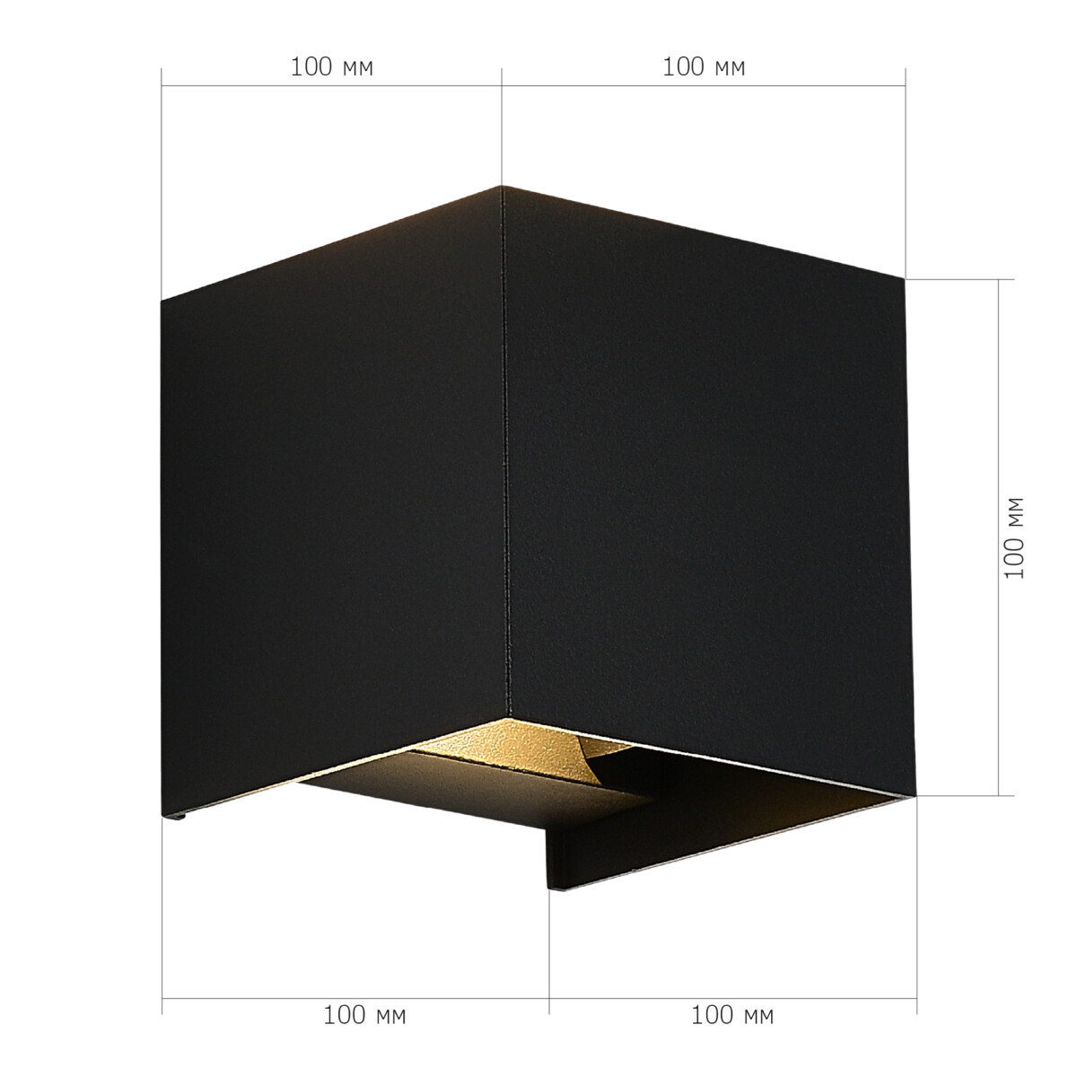 SL9513.401.01 Светильник уличный настенный ST-Luce черный/черный LED 1*10W 2700K BRIK — изображение 7