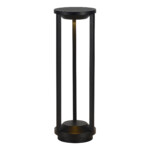 SL9535.405.01 Светильник уличный напольный ST-Luce черный/черный LED 1*9W 3000K GLORR