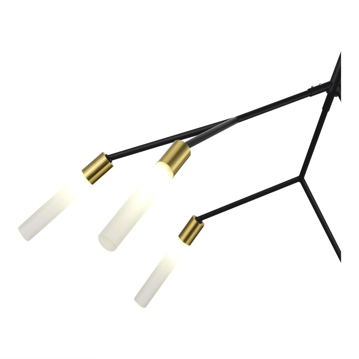 SLE1129-403-06 Светильник подвесной Черный, латунь/Белый G9 6*5W KAITO — изображение 3