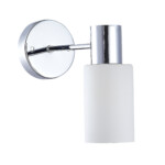 SLE1139-101-01 Светильник настенный Хром/Белый E14 1*60W GESSI — изображение 2